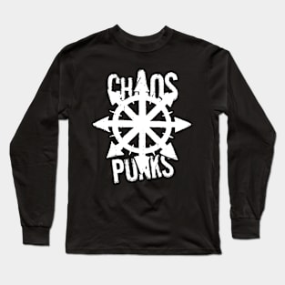 Chaos Star Symbol Anarcho Punks of Chaos Long Sleeve T-Shirt